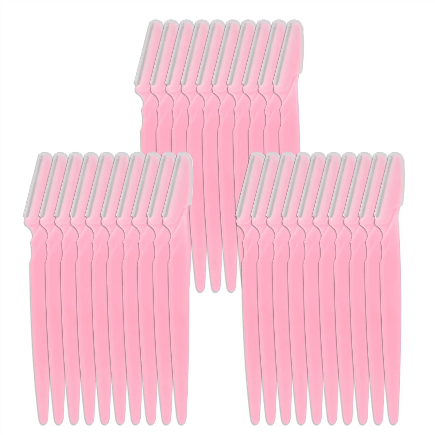 30 Pieces Eyebrow Razor Shaper Trimmer Shaver Facial Razor with Precision Cover for Women and Men, Stainless Steel
30 Pieces Eyebrow Razor Shaper Trimmer Shaver Facial Razor with Precision Cover for Women and Men, Stainless Steel