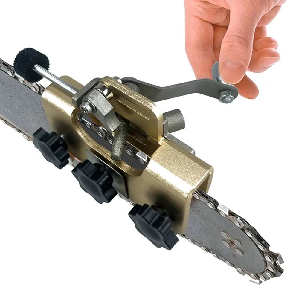 Portable Woodworking Chainsaw Sharpeners Manual Handheld Chain Sharpening Kit with 3 Grinding Head Durable
Portable Woodworking Chainsaw Sharpeners Manual Handheld Chain Sharpening Kit with 3 Grinding Head Durable