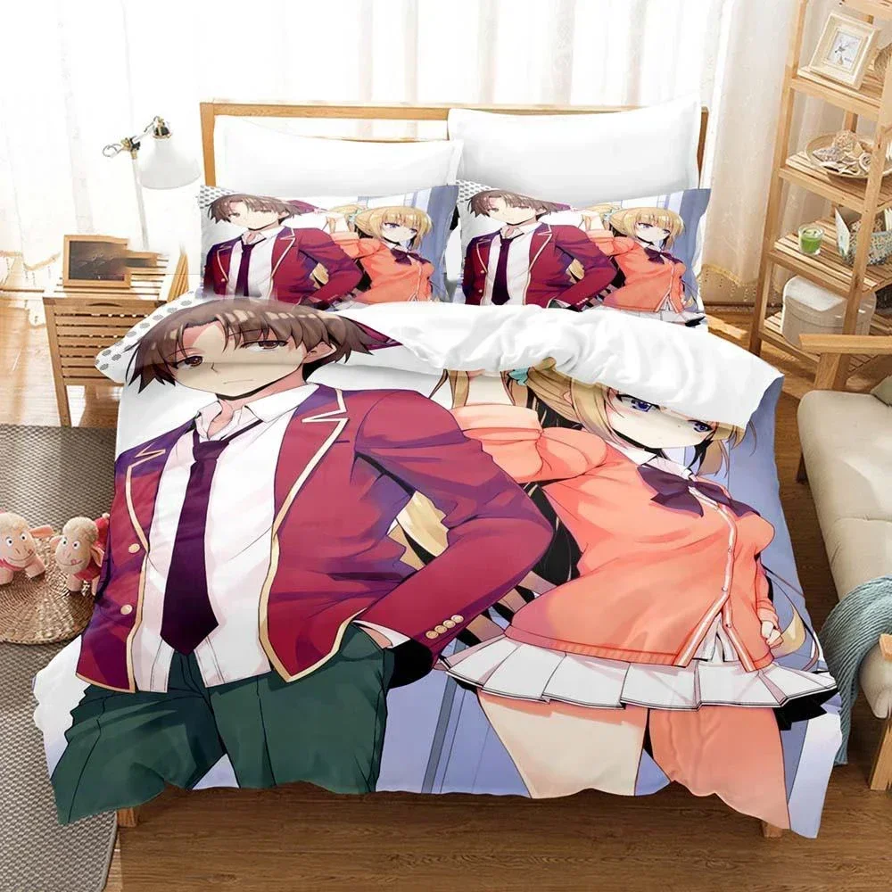 2025 Luxury New 3D Print Classroom of the Elite Bedding Set Anime Duvet Cover Double Twin Full Queen King Adult Kids Quilt Cover
2025 Luxury New 3D Print Classroom of the Elite Bedding Set Anime Duvet Cover Double Twin Full Queen King Adult Kids Quilt Cover