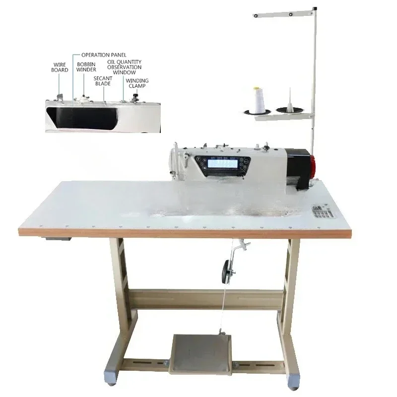 Computer direct drive flat sewing machine automatic high speed industrial sewing machine with table tools
Computer direct drive flat sewing machine automatic high speed industrial sewing machine with table tools