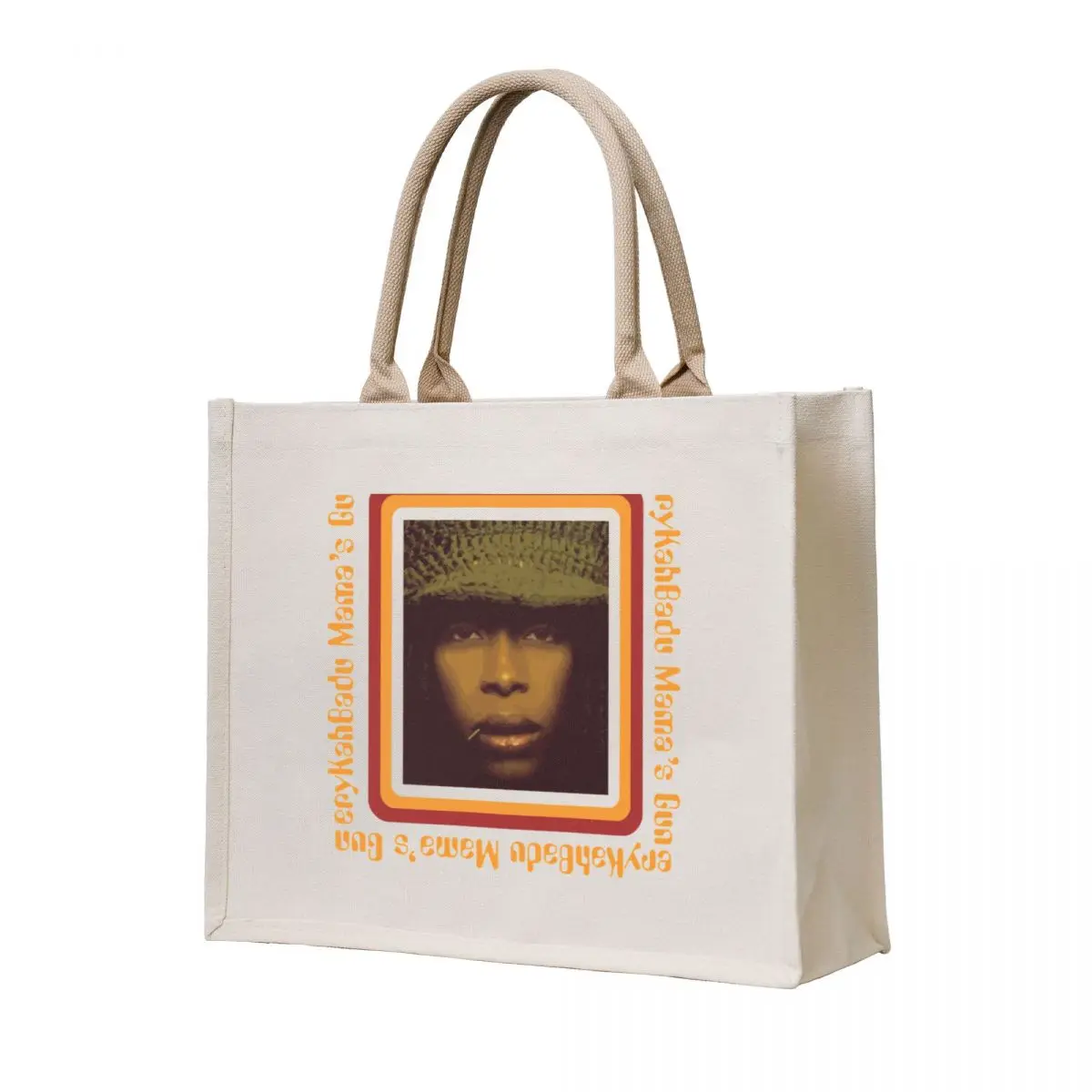 Erykah Badu Tote Bag Shopping bags canvas tote Reusable bags tote bag men
Erykah Badu Tote Bag Shopping bags canvas tote Reusable bags tote bag men