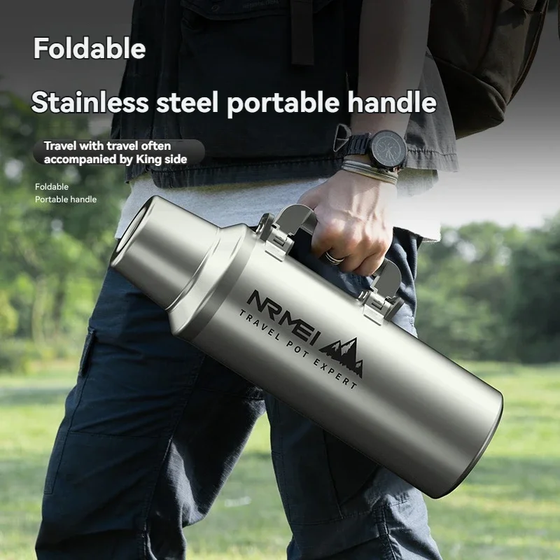 2L Thermos Water Bottle Stainless Steel Vacuum Flask With Handle Coffee Cup Large Capacity Outdoor Portable Bottle With Custom
2L Thermos Water Bottle Stainless Steel Vacuum Flask With Handle Coffee Cup Large Capacity Outdoor Portable Bottle With Custom
