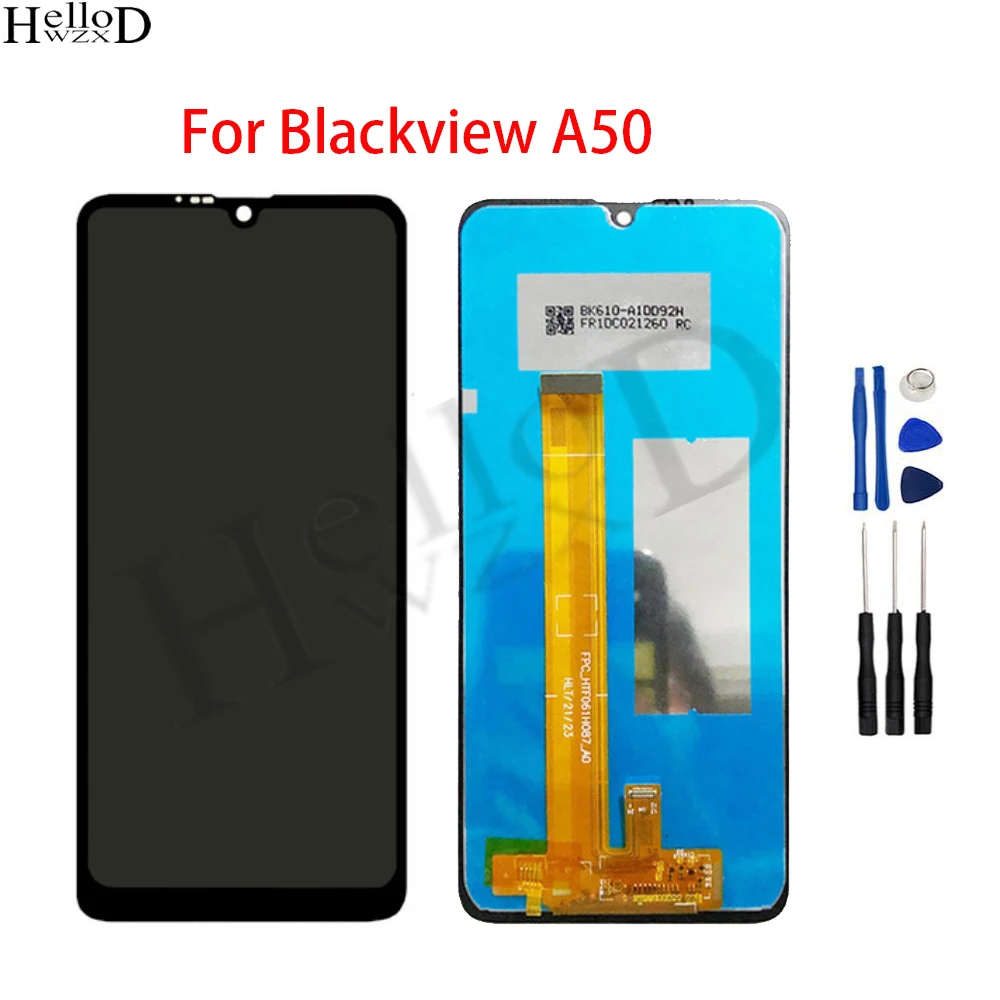 LCD Display For Blackview A50 LCD Display Touch Screen Digitizer Assembly Screen Replacement
LCD Display For Blackview A50 LCD Display Touch Screen Digitizer Assembly Screen Replacement