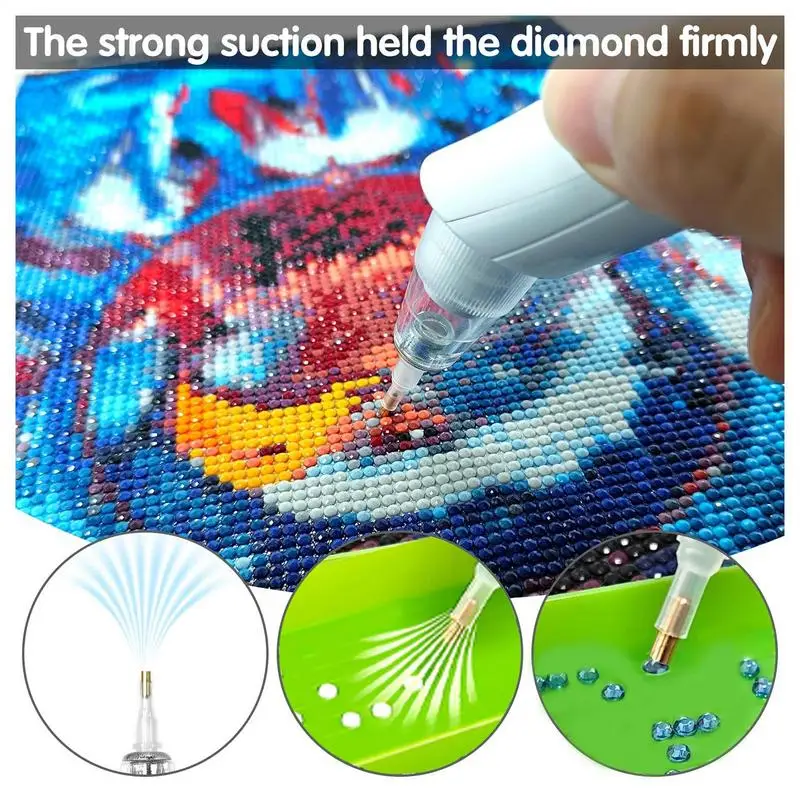 Rhinestone Painting Pen Rhinestone Painting Tool Pen Automatic Long-Lasting Cordless Drawing Tools With 3 Adjustable Modes
Rhinestone Painting Pen Rhinestone Painting Tool Pen Automatic Long-Lasting Cordless Drawing Tools With 3 Adjustable Modes
