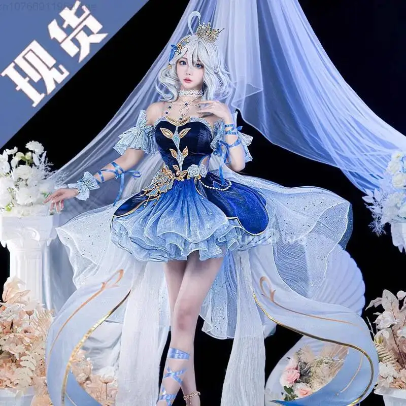 Genshin Impact Cosplay Costume Fontaine Water God Furina Cosplay Costume Furcalos Lily Of The Valley Dance Dress Cosplay Costume
Genshin Impact Cosplay Costume Fontaine Water God Furina Cosplay Costume Furcalos Lily Of The Valley Dance Dress Cosplay Costume