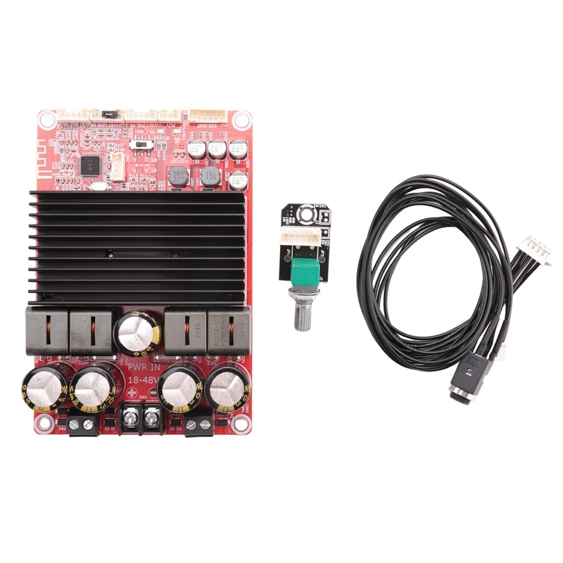 300Wx2 TPA3255 2-Channel Stereo Amplifier Board High Power Bluetooth 5.0 DC24-48V Class D Digital Power Amplifier Audio
300Wx2 TPA3255 2-Channel Stereo Amplifier Board High Power Bluetooth 5.0 DC24-48V Class D Digital Power Amplifier Audio