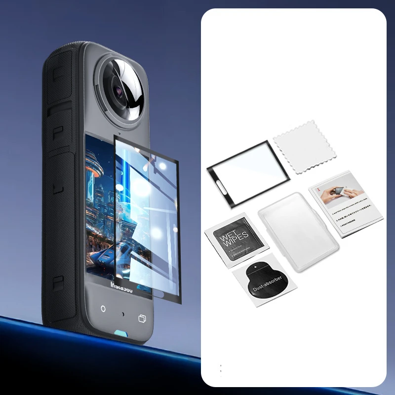For insta360 X4 HD tempered film X4 film full screen cover glass protective film sports camera accessories
For insta360 X4 HD tempered film X4 film full screen cover glass protective film sports camera accessories