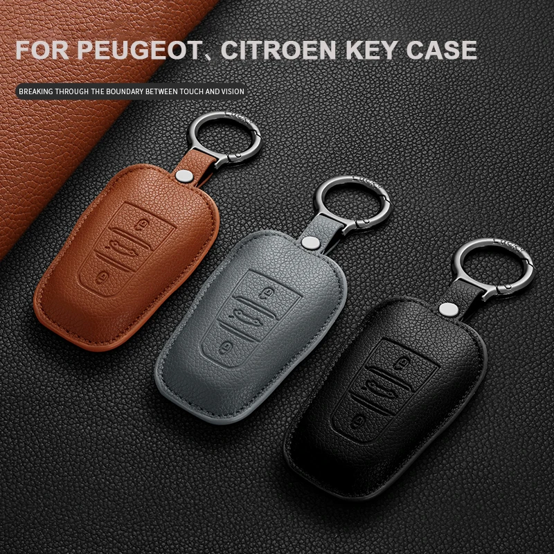 For Peugeot 2008 3008 4008 5008 308 408 508 For Citroen C1 C2 C4 C6 C3-XR Picasso Grand DS3 DS5 Leather Car Smart Key Case Cover
For Peugeot 2008 3008 4008 5008 308 408 508 For Citroen C1 C2 C4 C6 C3-XR Picasso Grand DS3 DS5 Leather Car Smart Key Case Cover