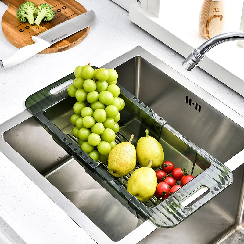Home Telescopic Wash Basin Kitchen Accessories Draining Basket Wash Fruit Tray Sink Water Filter Basket Shelf Kitchen Gadgets
Home Telescopic Wash Basin Kitchen Accessories Draining Basket Wash Fruit Tray Sink Water Filter Basket Shelf Kitchen Gadgets