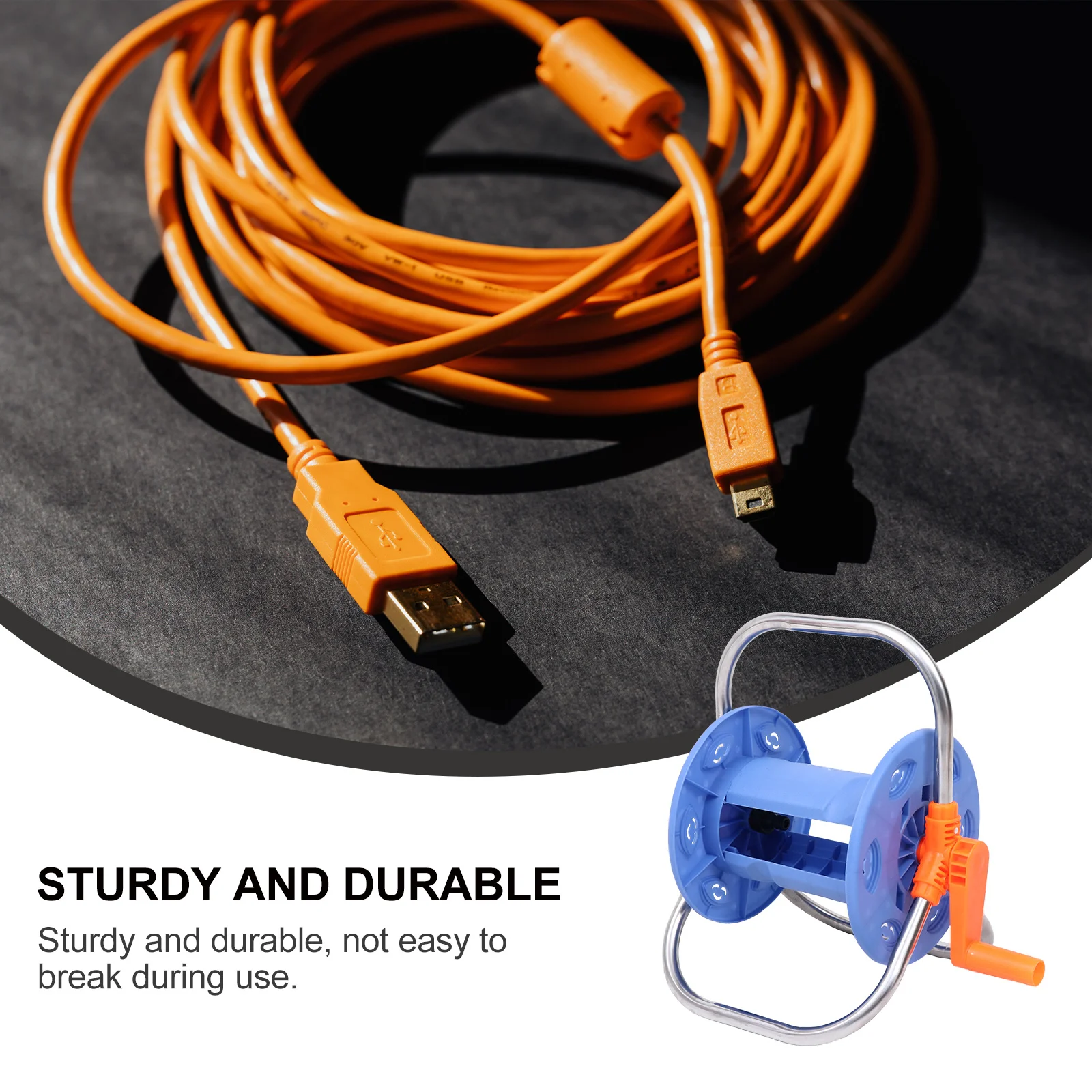 Garden Hose Reel 20 Meter Rotating Water Pipe Storage Rack Durable Handle Buckle Fastening Hose Holder Tool
Garden Hose Reel 20 Meter Rotating Water Pipe Storage Rack Durable Handle Buckle Fastening Hose Holder Tool