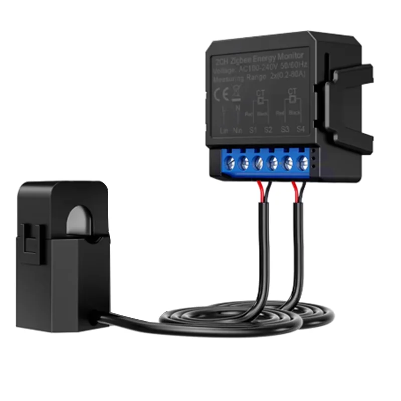 CQMF-Zigbee Smart Energy Meter Kwh Power Production Consumption Bidirectional Monitoring Meter 2 Gang
CQMF-Zigbee Smart Energy Meter Kwh Power Production Consumption Bidirectional Monitoring Meter 2 Gang