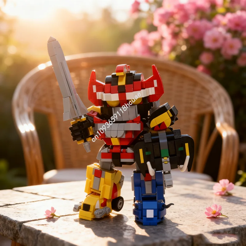 760pcs MOC SD MEGAZORD Model Building Blocks Architecture Assemble Creative Idea Toys Education Brick Christmas Gift Birthday
760pcs MOC SD MEGAZORD Model Building Blocks Architecture Assemble Creative Idea Toys Education Brick Christmas Gift Birthday
