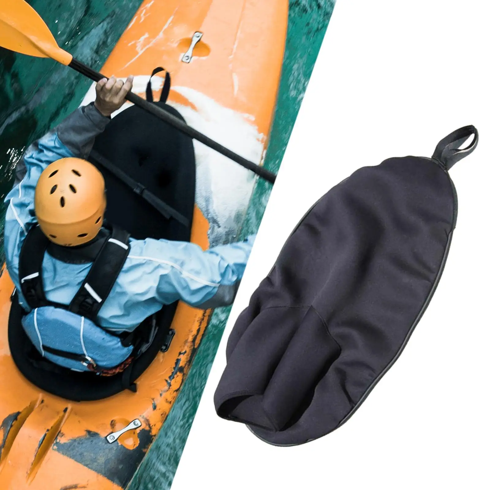 Kayak Spray Skirt Length 100cm Adjustable Waterproof Deck Sprayskirt Cover for Marine Drifting Paddling Boating Canoeing
Kayak Spray Skirt Length 100cm Adjustable Waterproof Deck Sprayskirt Cover for Marine Drifting Paddling Boating Canoeing