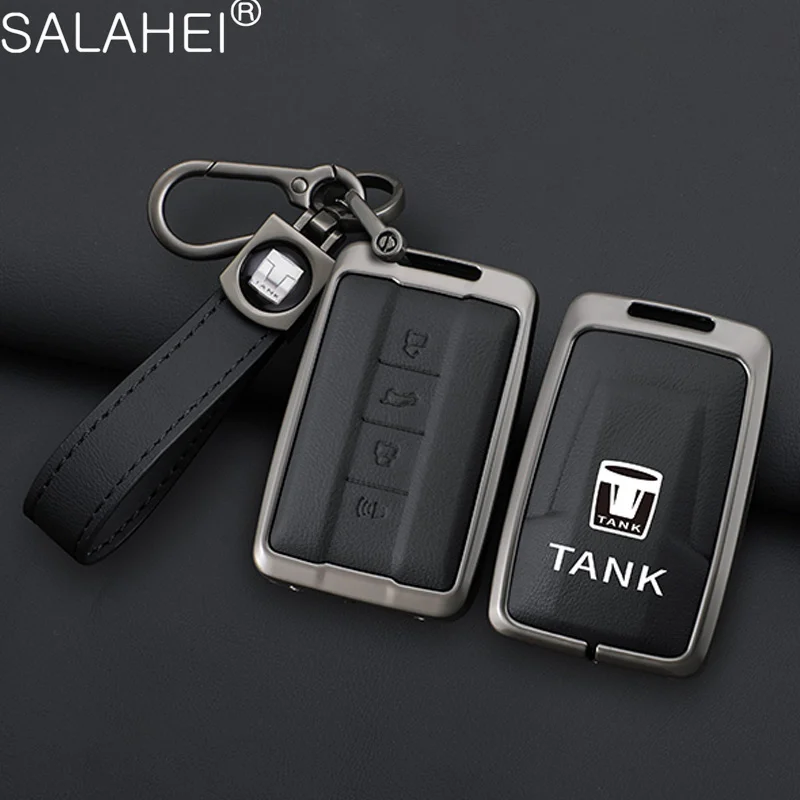 Leather Car Remote Key Case Cover Fob Protector Shell Bag For Great Wall GWM WEY TANK 300 500 Tank300 Tank500 Auto Accessories
Leather Car Remote Key Case Cover Fob Protector Shell Bag For Great Wall GWM WEY TANK 300 500 Tank300 Tank500 Auto Accessories