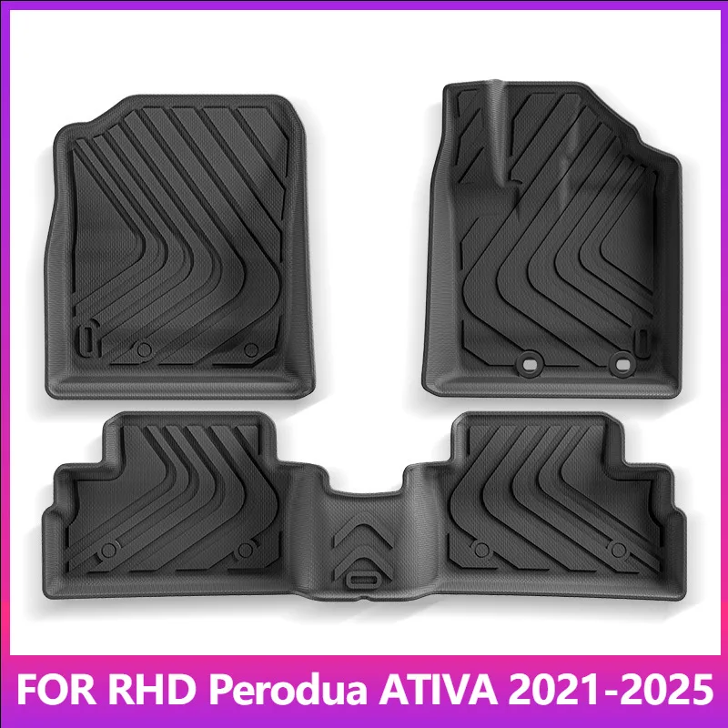 Автомобильные коврики RHD, грузовой вкладыш, коврик в багажник для Perodua ATIVA 2021-2025, TPE, 3D коврик для ног, водонепроницаемый набор подносов без запаха, черный
Автомобильные коврики RHD, грузовой вкладыш, коврик в багажник для Perodua ATIVA 2021-2025, TPE, 3D коврик для ног, водонепроницаемый набор подносов без запаха, черный