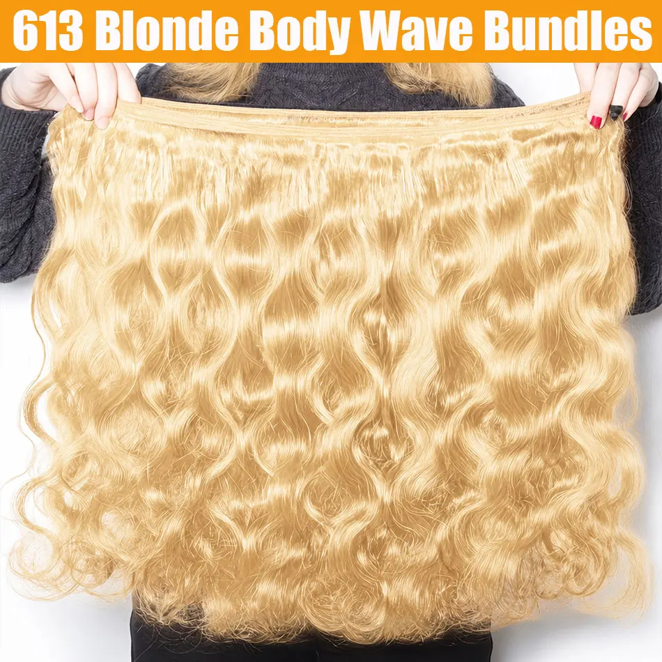 613 Blonde Bundles Body Wave Human Hair 22" 24" 26" 12A Grade 613 Blonde Body Wave Human Hair 3/4 Bundles Unprocessed Virgin Vietnamese Human Hair Bundles
613 Blonde Bundles Body Wave Human Hair 22" 24" 26" 12A Grade 613 Blonde Body Wave Human Hair 3/4 Bundles Unprocessed Virgin Vietnamese Human Hair Bundles