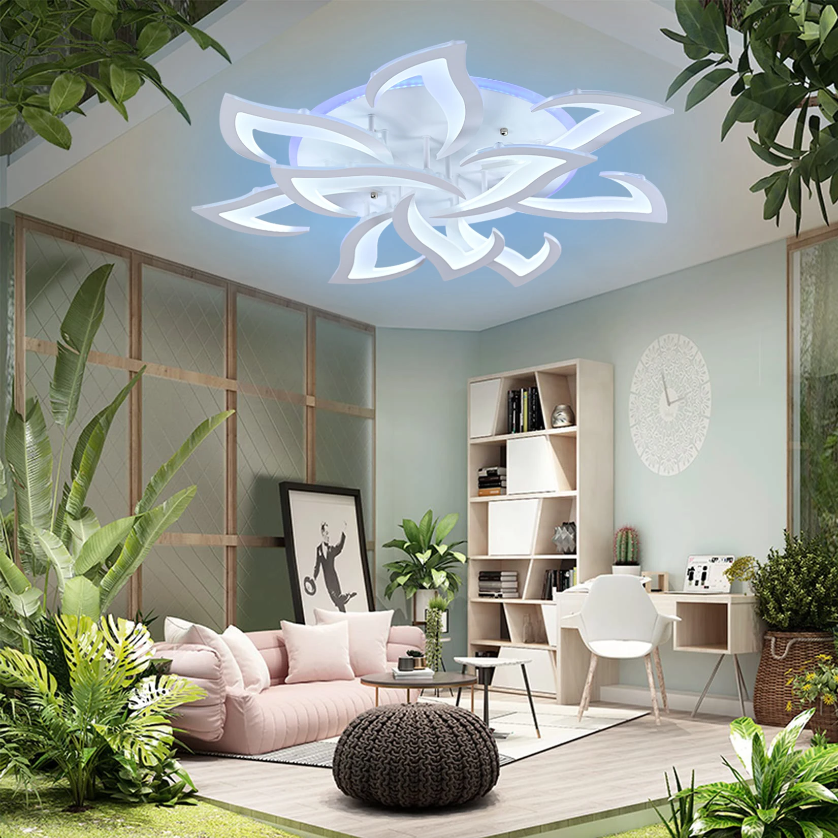 IRALAN Modern led Ceiling Lights Lamp For Living Room Bedroom Study Room by sala Modern Led Ceiling Lamp Fixtures 90-260V
IRALAN Modern led Ceiling Lights Lamp For Living Room Bedroom Study Room by sala Modern Led Ceiling Lamp Fixtures 90-260V
