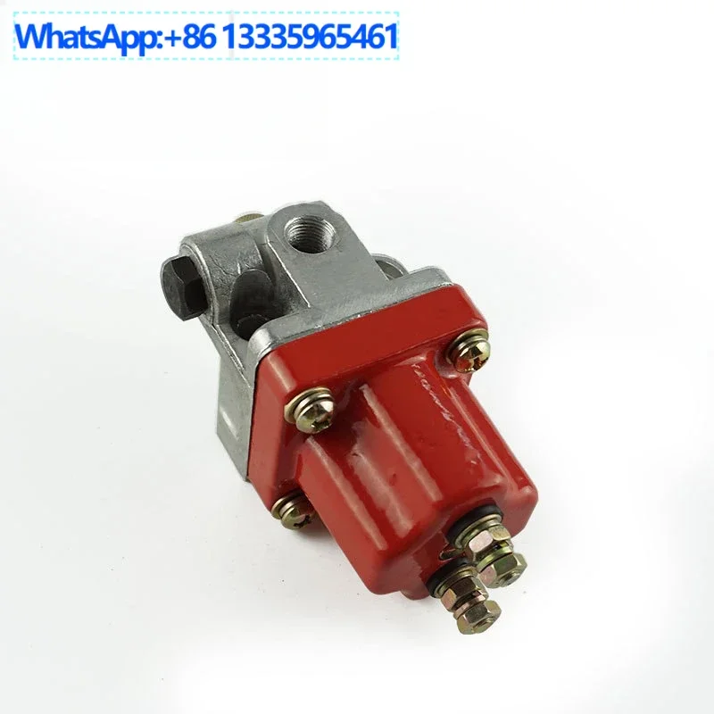 3017993 Diesel generator set accessories Large hole fuel flameout and shutdown, oil-cut solenoid valve
3017993 Diesel generator set accessories Large hole fuel flameout and shutdown, oil-cut solenoid valve