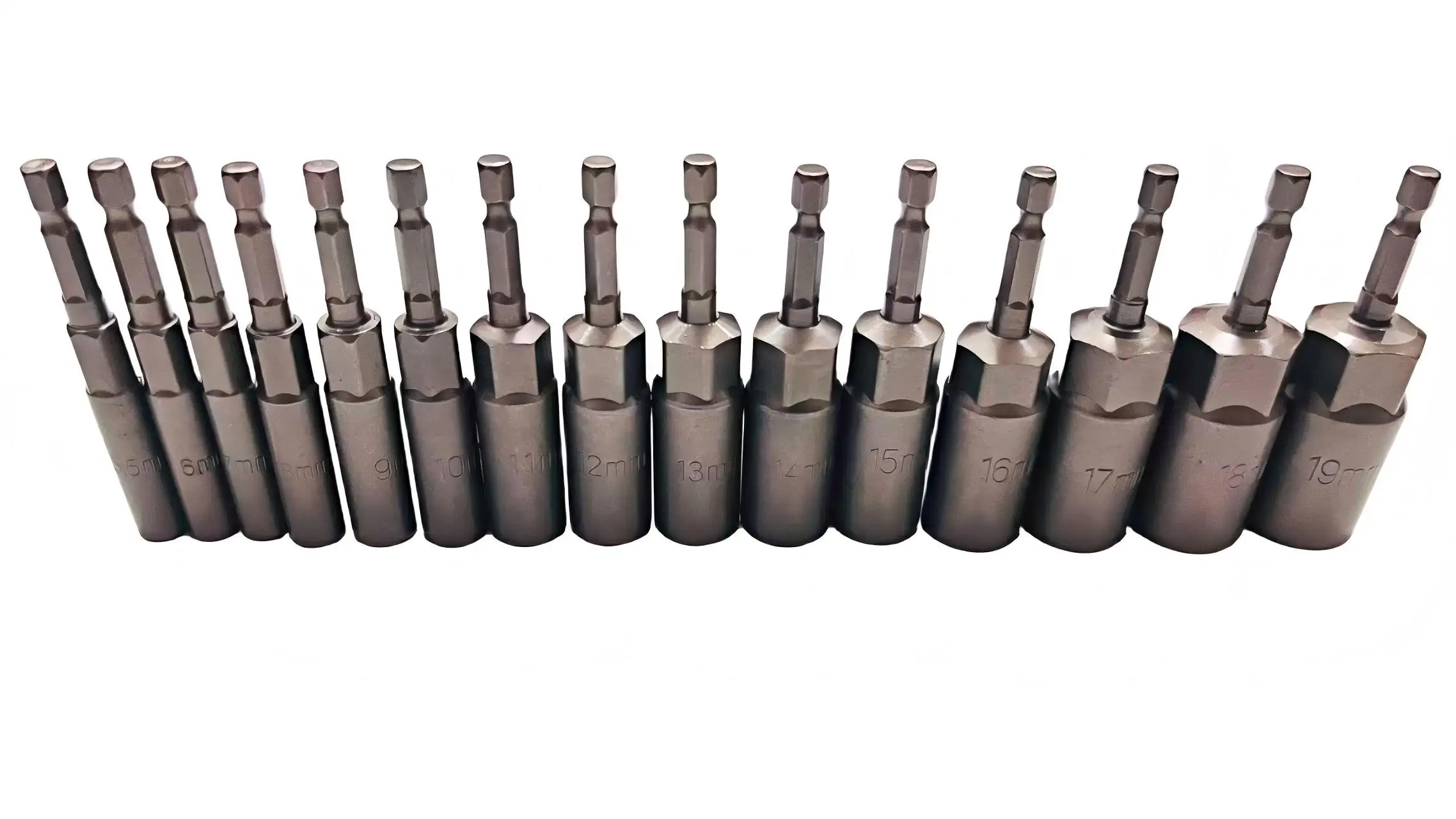15pcs 80mm Deep Socket Set Hex Nut Driver Sleeve Nozzles for Power Drills Impact Drivers Electric Screwdrivers Repair Tool Set
15pcs 80mm Deep Socket Set Hex Nut Driver Sleeve Nozzles for Power Drills Impact Drivers Electric Screwdrivers Repair Tool Set
