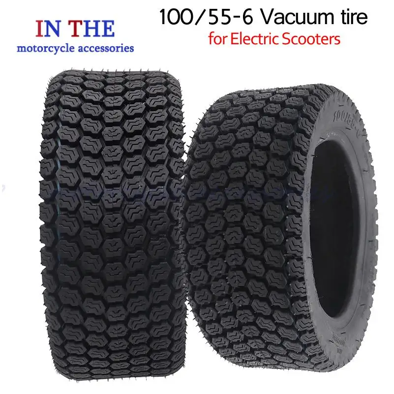 100/55-6 Tubeless Slick Vacuum Tyre for Electric Scooter Go Karts ATV Quad Bike - Off-Road
100/55-6 Tubeless Slick Vacuum Tyre for Electric Scooter Go Karts ATV Quad Bike - Off-Road