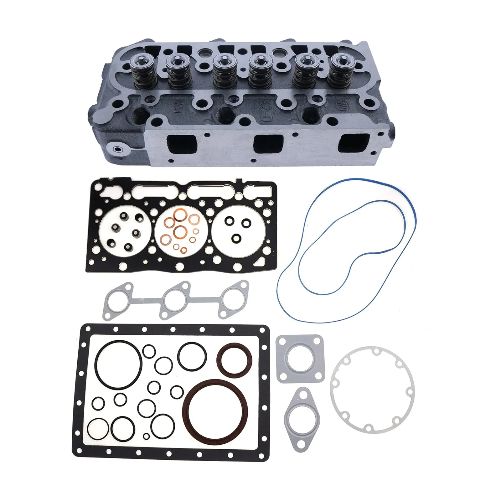 Engine Cylinder Head Overhaul Kit for Kubota D1105 (with Heating Plug) ZD1211RL
Engine Cylinder Head Overhaul Kit for Kubota D1105 (with Heating Plug) ZD1211RL