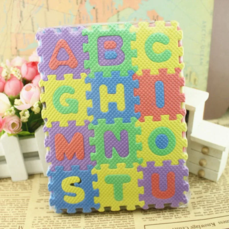36Pcs/set Mini Puzzle Mats for Baby Alphabet And Number Educational Toy Play Mat Toddler Soft Foam Floor Crawling Play Mat
36Pcs/set Mini Puzzle Mats for Baby Alphabet And Number Educational Toy Play Mat Toddler Soft Foam Floor Crawling Play Mat
