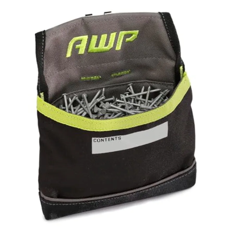 TrapJaw Clip-on Fastener Pouch with Spring-Loaded Technology Metal Belt Clip and Tunnel Loop Tool Belt Accessory 6 Pack
TrapJaw Clip-on Fastener Pouch with Spring-Loaded Technology Metal Belt Clip and Tunnel Loop Tool Belt Accessory 6 Pack