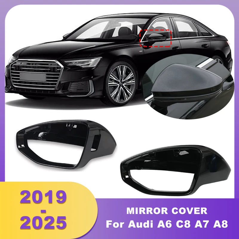 Side Rearview Mirror Cover Case Caps For Audi A6 C8 A7 A8 2019 2020 2021 2022 2023 2024 2025 4KD857527 4KD857528
Side Rearview Mirror Cover Case Caps For Audi A6 C8 A7 A8 2019 2020 2021 2022 2023 2024 2025 4KD857527 4KD857528