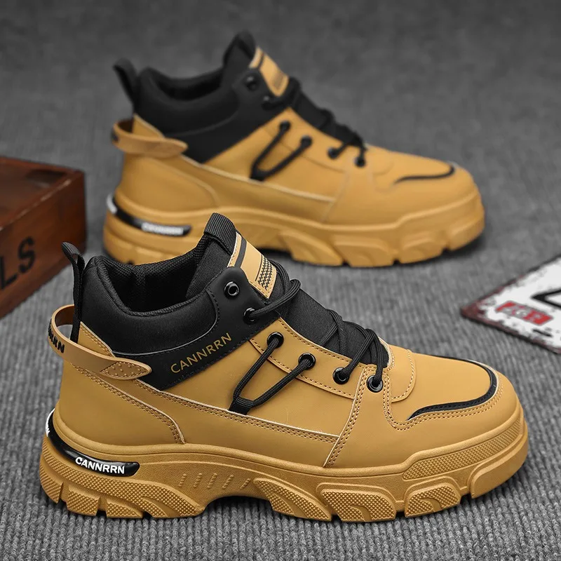 Spring Brand Shoes Man High Quality Comfort Wear-resistant Casual Sneaker Men Work&Safty Shoe Male Ankle Boots кроссовки мужские
Spring Brand Shoes Man High Quality Comfort Wear-resistant Casual Sneaker Men Work&Safty Shoe Male Ankle Boots кроссовки мужские