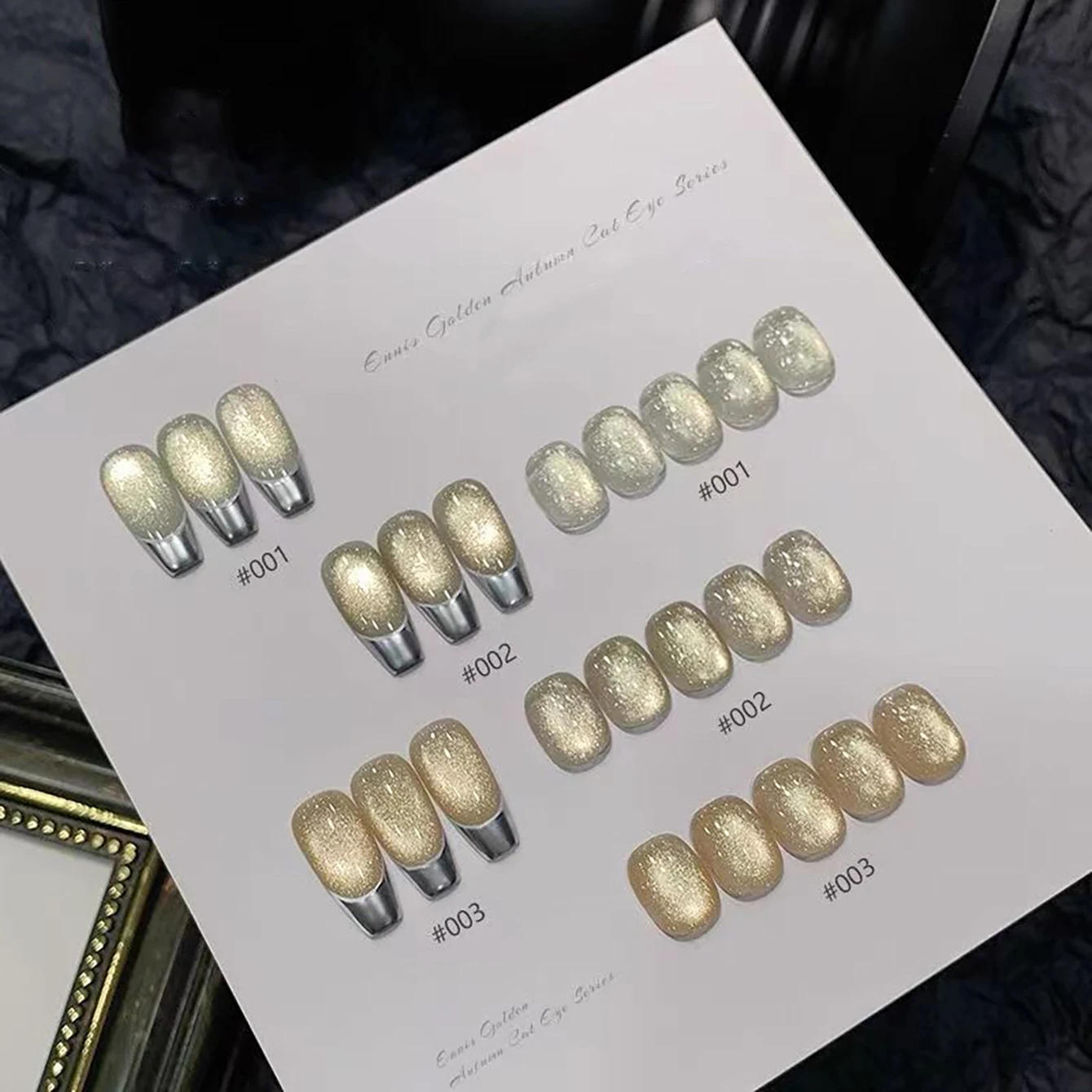 1 шт. PSK Flash Golden Light Porcelain White Glass Bead Cat Eye Nail Art Nail Supplies Золотой осенний гель-лак для ногтей «кошачий глаз» 
1 шт. PSK Flash Golden Light Porcelain White Glass Bead Cat Eye Nail Art Nail Supplies Золотой осенний гель-лак для ногтей «кошачий глаз»