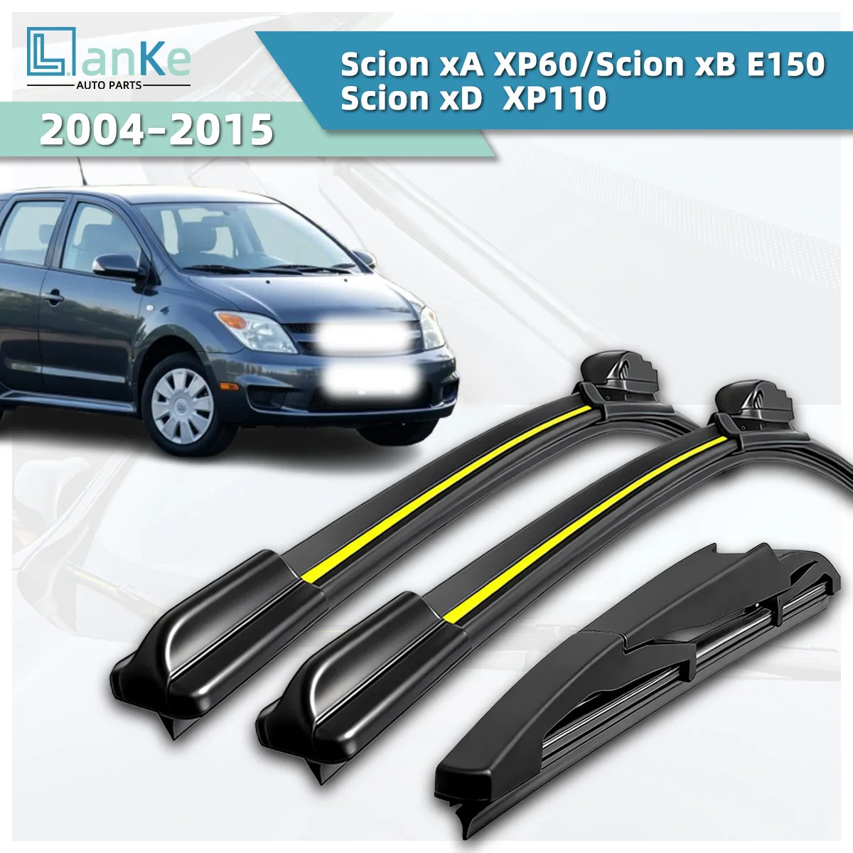 Suitable For Toyota/Scion Scion xA XP60/Scion xB E150/Scion xD XP110 (2004-2015) Car Wiper Front Windshield Bidirectional Wiper
Suitable For Toyota/Scion Scion xA XP60/Scion xB E150/Scion xD XP110 (2004-2015) Car Wiper Front Windshield Bidirectional Wiper