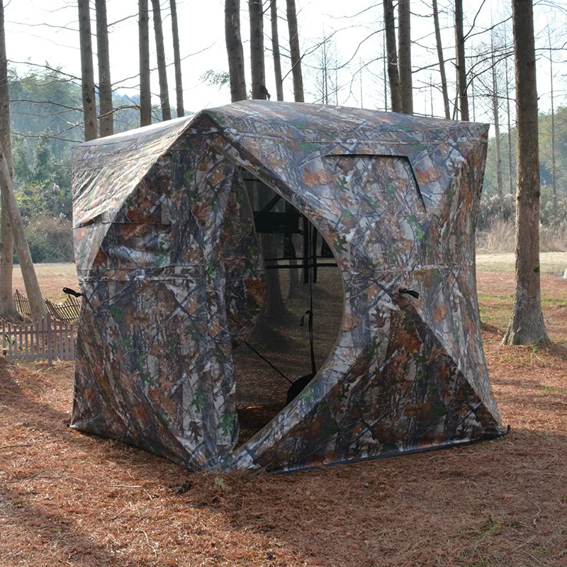 Quick Open Camouflage Tent 3-Side One-Way Perspective Outdoor Tent for Hunting Shooting Bird Watching Camping Hiking
Quick Open Camouflage Tent 3-Side One-Way Perspective Outdoor Tent for Hunting Shooting Bird Watching Camping Hiking