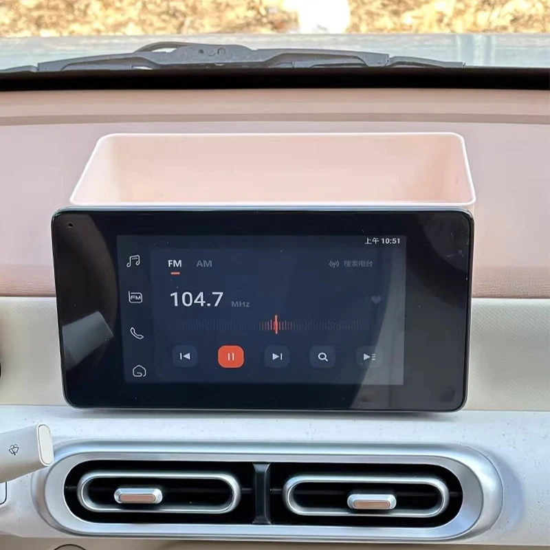 For 2024 Wuling Hongguang Mini EV Macaron 3rd Gen Dashboard Storage Tray + Center Console Behind Screen Organizer Box
For 2024 Wuling Hongguang Mini EV Macaron 3rd Gen Dashboard Storage Tray + Center Console Behind Screen Organizer Box