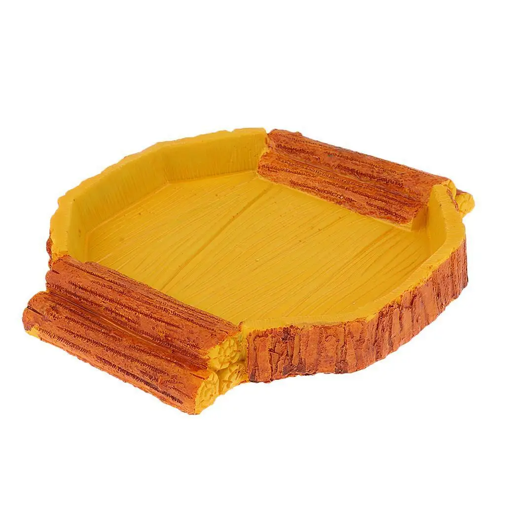 Food Water Dish Bowl Feeder Tray Terrarium Decor for Reptile Tortoise Turtle Snake 16x15x2.5cm
Food Water Dish Bowl Feeder Tray Terrarium Decor for Reptile Tortoise Turtle Snake 16x15x2.5cm