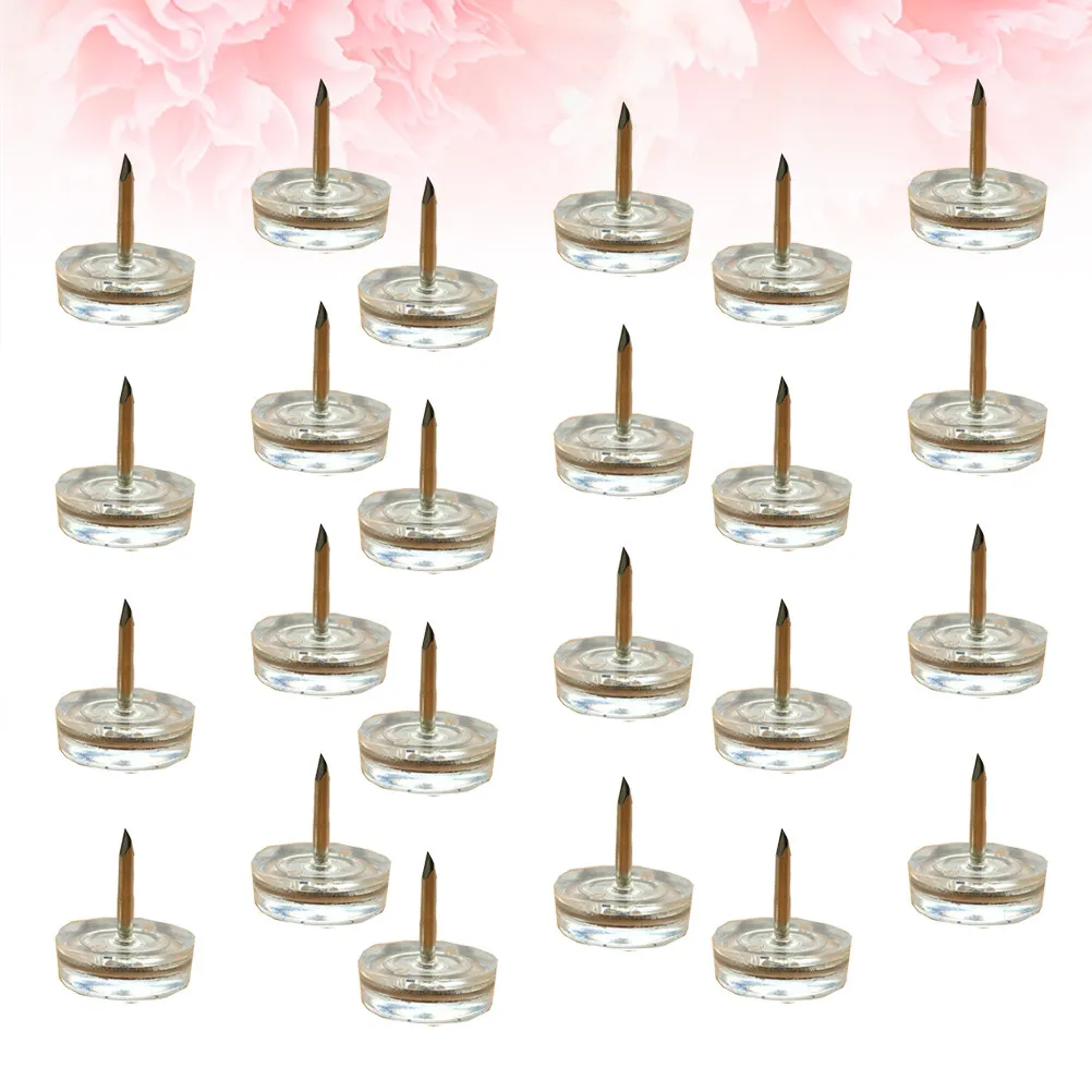 24Pcs Furniture Tacks Thickened Transparent Pads Anti-Slip Nails Protect Floors Sofa Nails Decorative Furniture Tacks
24Pcs Furniture Tacks Thickened Transparent Pads Anti-Slip Nails Protect Floors Sofa Nails Decorative Furniture Tacks