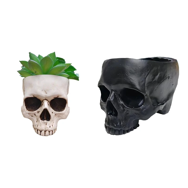 HOT SALE Outdoor Garden Decoration Halloween Skull Decoration Succulent Flower Pot Gothic Home Decoration
HOT SALE Outdoor Garden Decoration Halloween Skull Decoration Succulent Flower Pot Gothic Home Decoration