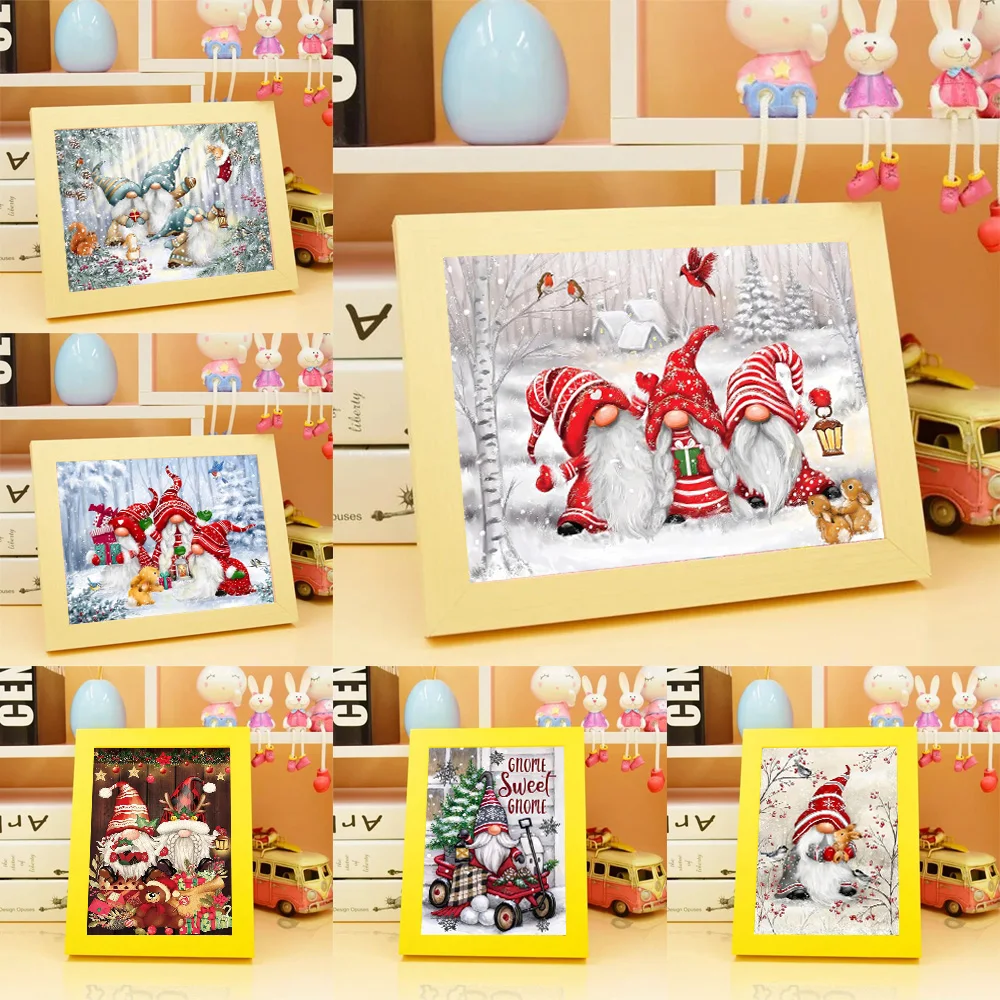 Christmas Decor Gift 5d Diamond Painting Santa Claus Cartoon Gnomes Elf Cross Stitch Kits DIY Art Picture For XMAS Festival
Christmas Decor Gift 5d Diamond Painting Santa Claus Cartoon Gnomes Elf Cross Stitch Kits DIY Art Picture For XMAS Festival