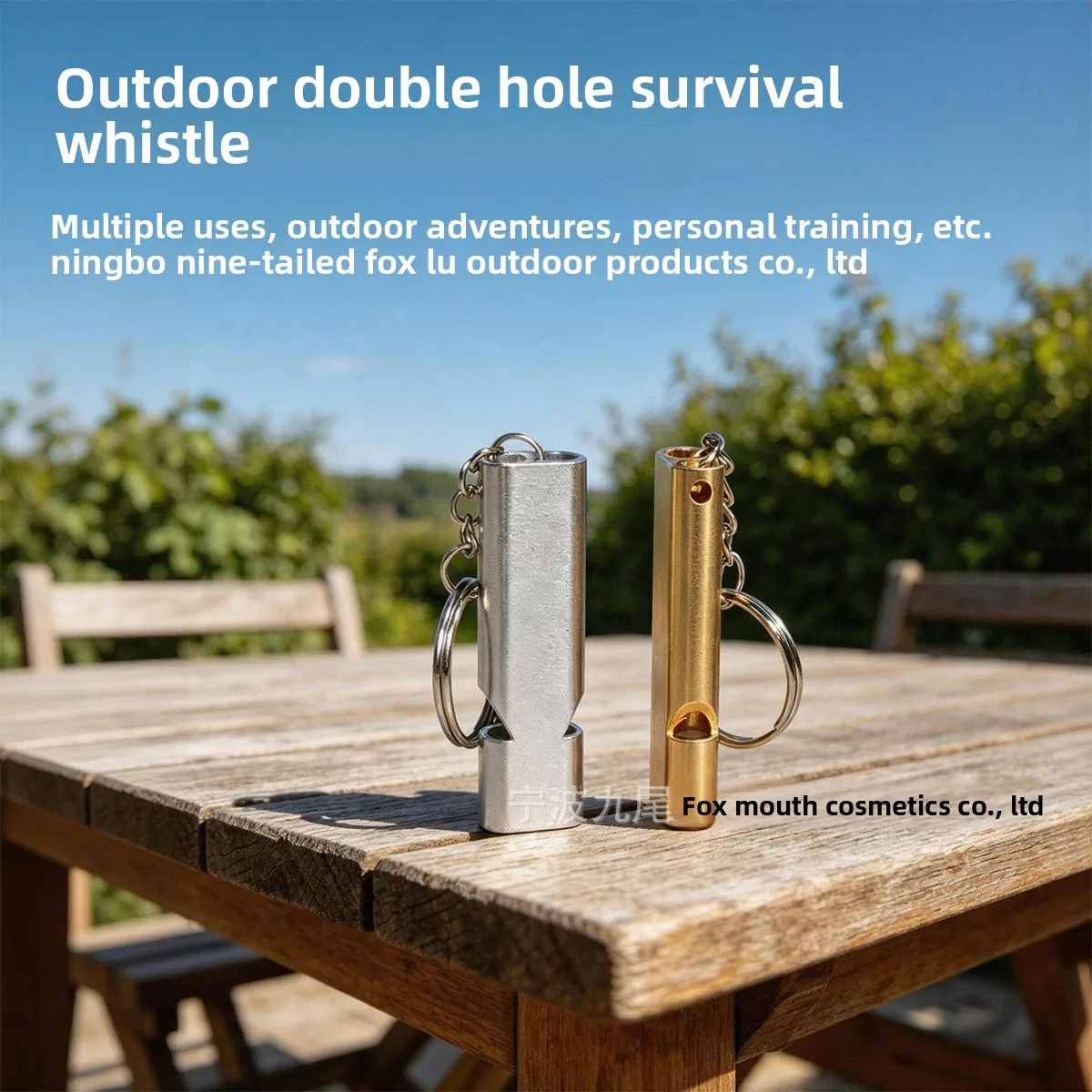 Aluminum Survival Whistle High Frequency Loud Blast Outdoor Driving Rescue Metal Signal Device
Aluminum Survival Whistle High Frequency Loud Blast Outdoor Driving Rescue Metal Signal Device
