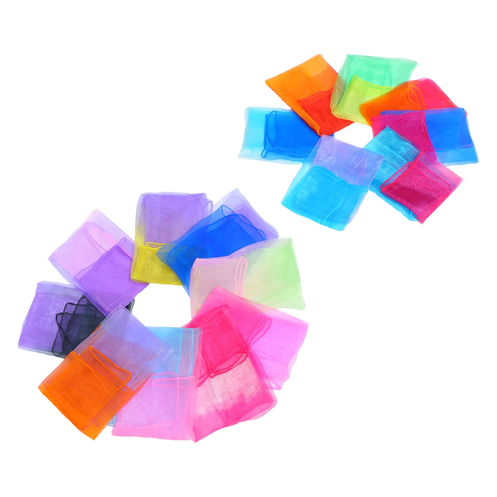 30Pcs Gradient Kids Scarf Soft Supple Velour Thin Breathable Performance Scarf for Kindergarten Dance Party Outfit Accessories
30Pcs Gradient Kids Scarf Soft Supple Velour Thin Breathable Performance Scarf for Kindergarten Dance Party Outfit Accessories