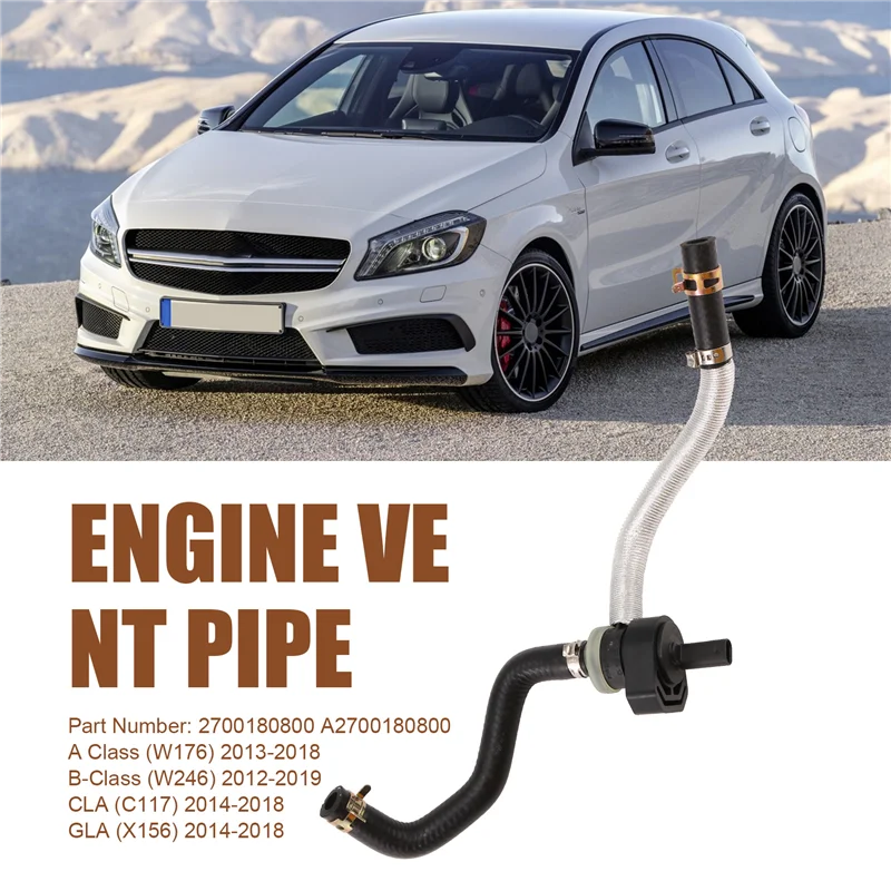 Вентиляционная труба двигателя QB для Mercedes Benz W176 A180 W246 B200 C117 CLA180 A B GLA CLASS 2700180800 A2700180800
Вентиляционная труба двигателя QB для Mercedes Benz W176 A180 W246 B200 C117 CLA180 A B GLA CLASS 2700180800 A2700180800