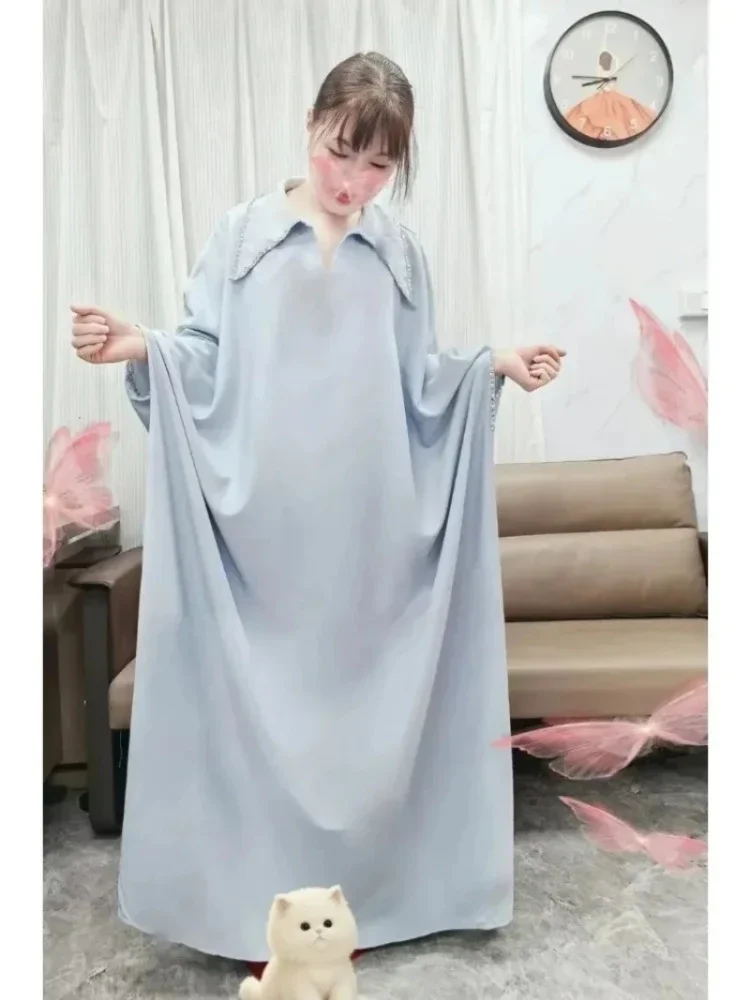 Ramadan Abaya African Islam Muslim Summer Batwing Sleeve Maxi Dress Kebaya Abayas For Women Kaftan Robe Musulmane Femme Vestidos
Ramadan Abaya African Islam Muslim Summer Batwing Sleeve Maxi Dress Kebaya Abayas For Women Kaftan Robe Musulmane Femme Vestidos