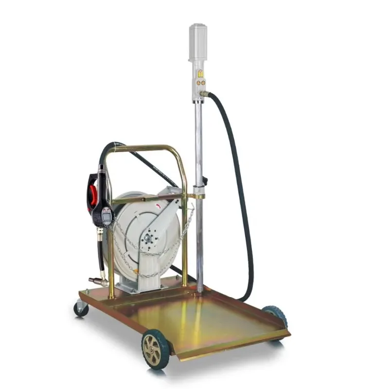 HPMM Mobile Thin Oil Filling Set for 180-200kg Drum with Hose Reel for Car Washers
HPMM Mobile Thin Oil Filling Set for 180-200kg Drum with Hose Reel for Car Washers