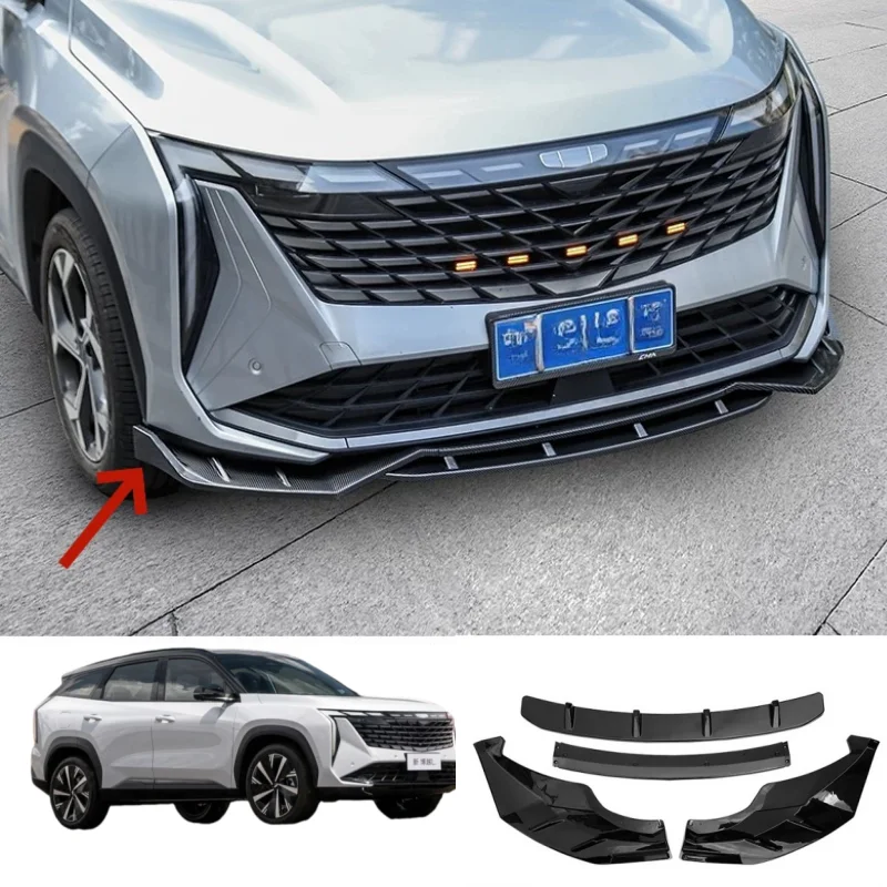 For Geely Atlas II Starray Boyue L Bodykit Car Black Carbon Front Bumper Splitter Lip Chin Spoiler Diffuser Tuning Accessories
For Geely Atlas II Starray Boyue L Bodykit Car Black Carbon Front Bumper Splitter Lip Chin Spoiler Diffuser Tuning Accessories