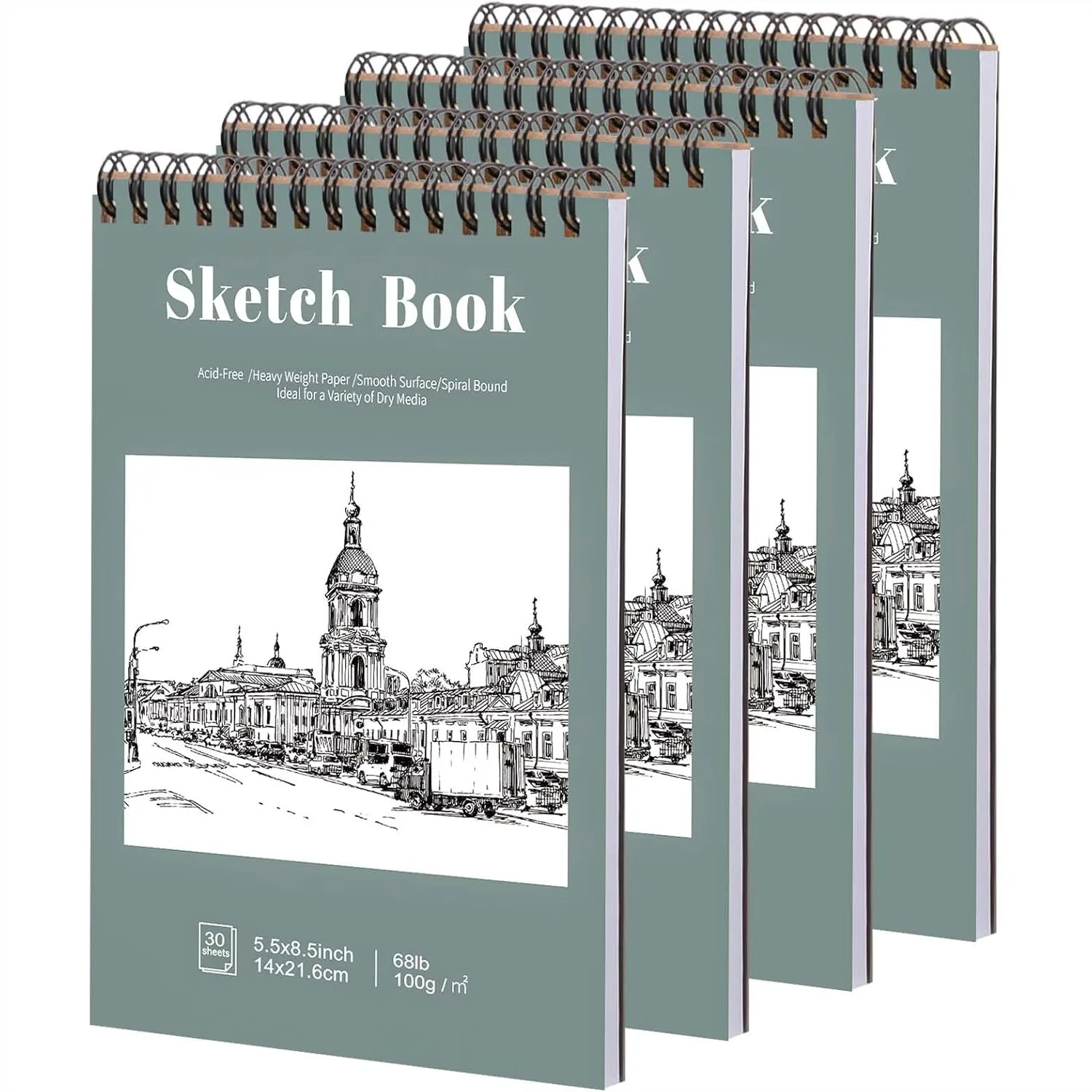 4 Pack Small Sketch Books 5.5x8.5 Inch Mini Sketchbook 68lb 100gsm Spiral Bound Small Sketch Pad Acid Free Art Supplies Drawing Painting Sketchbook for Kids Beginners Artists 30 Sheets Each
4 Pack Small Sketch Books 5.5x8.5 Inch Mini Sketchbook 68lb 100gsm Spiral Bound Small Sketch Pad Acid Free Art Supplies Drawing Painting Sketchbook for Kids Beginners Artists 30 Sheets Each