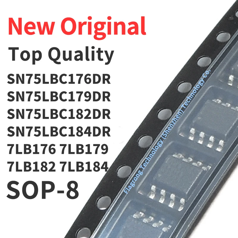(10 Pieces) SN75LBC176DR SN75LBC179DR SN75LBC182DR SN75LBC184DR 7LB176 7LB179 7LB182 7LB184 SOP-8 New Original
(10 Pieces) SN75LBC176DR SN75LBC179DR SN75LBC182DR SN75LBC184DR 7LB176 7LB179 7LB182 7LB184 SOP-8 New Original