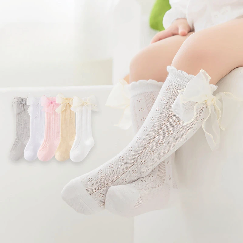 1 Pair Summer Thin Baby Calf Sock for Girl Sweet Princess Bow Solid Color Infant Toddler Sock Soft Cotton Breathable Sock
1 Pair Summer Thin Baby Calf Sock for Girl Sweet Princess Bow Solid Color Infant Toddler Sock Soft Cotton Breathable Sock