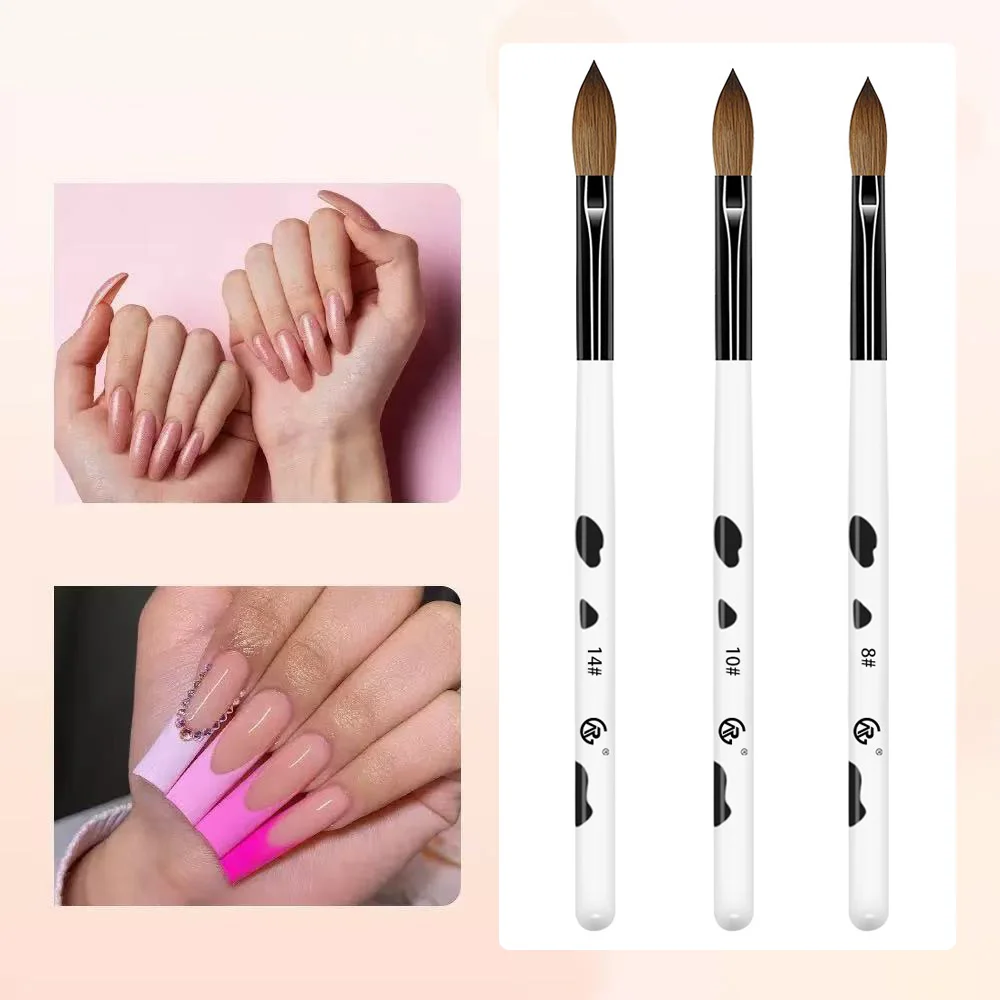 3Pcs/Pack Nail Art Phototherapy Brushes Acrylic Powder Nail Glue Acrylic Carving Pen Nails Extension UV Gel Brush Accessories
3Pcs/Pack Nail Art Phototherapy Brushes Acrylic Powder Nail Glue Acrylic Carving Pen Nails Extension UV Gel Brush Accessories
