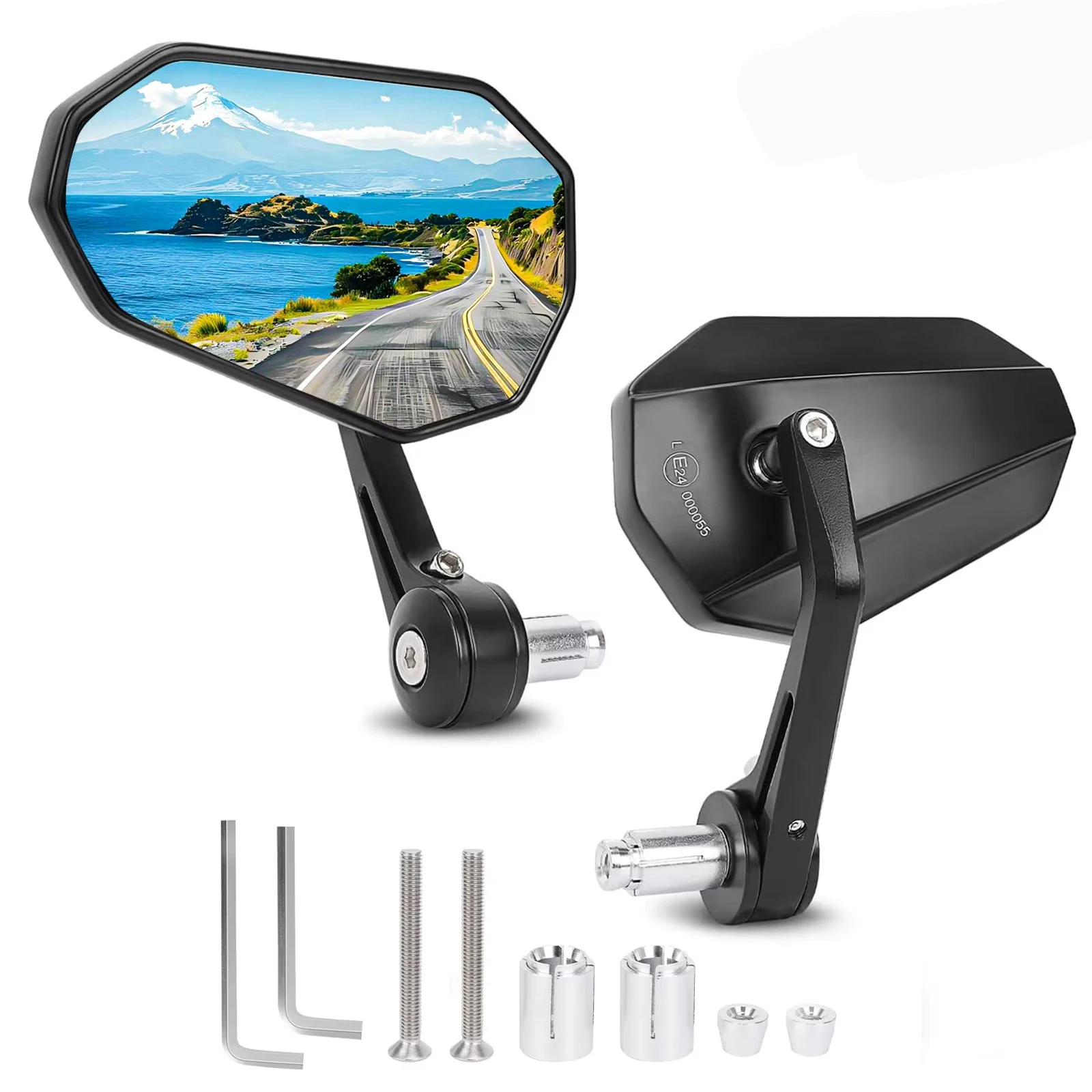 Зеркало для мотоцикла, руль заднего вида, универсальное алюминиевое боковое зеркало заднего вида, большие аксессуары для мотоциклов, детали для Yamaha
Зеркало для мотоцикла, руль заднего вида, универсальное алюминиевое боковое зеркало заднего вида, большие аксессуары для мотоциклов, детали для Yamaha