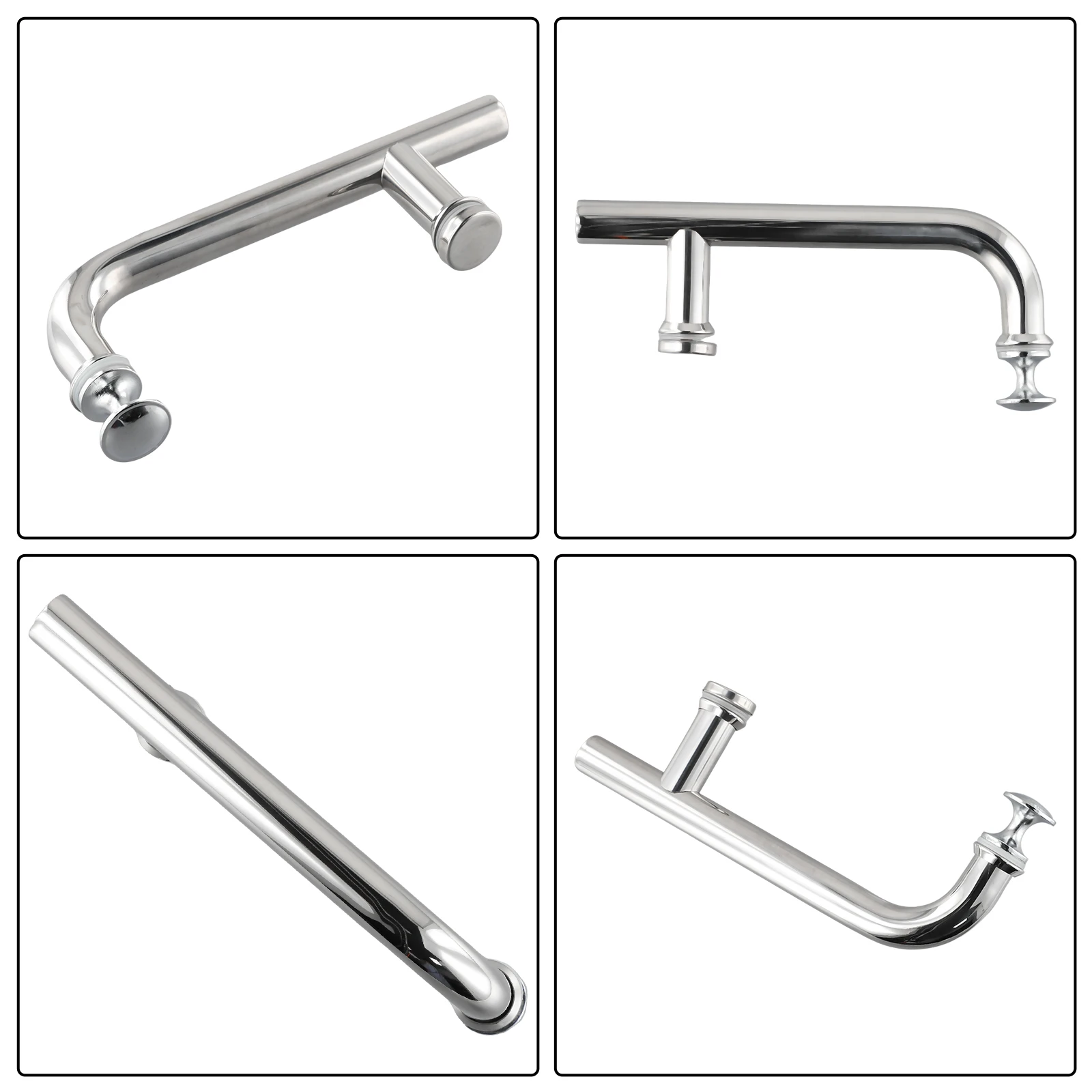 Shower Door Handle Sleek and Robust Shower Door Bar Handle 145mm Hole to Hole Distance Stainless Steel with Chrome Finish
Shower Door Handle Sleek and Robust Shower Door Bar Handle 145mm Hole to Hole Distance Stainless Steel with Chrome Finish