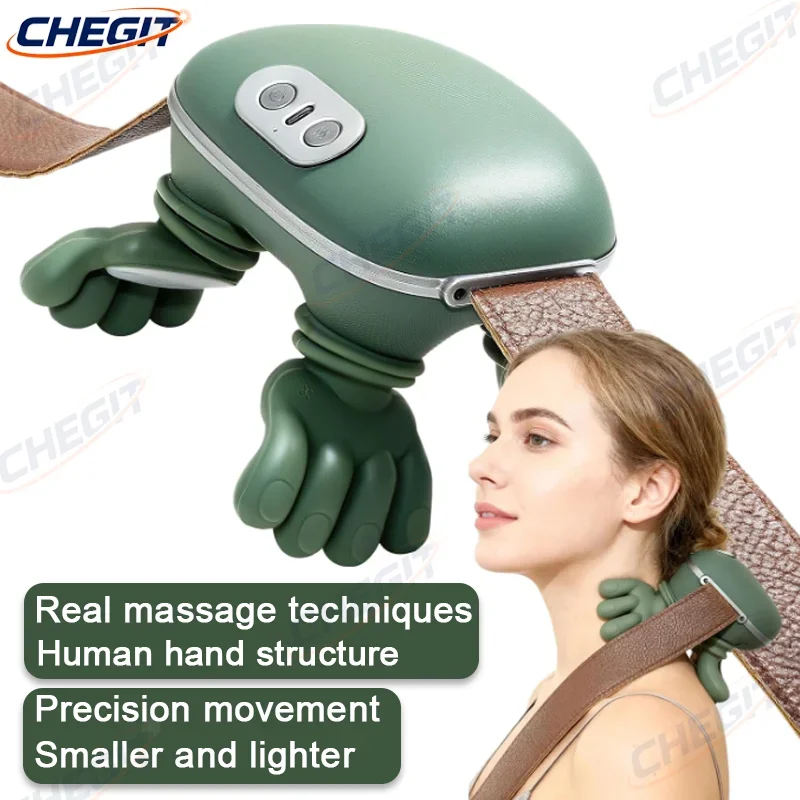 Finger Pressure Neck Massager Heated Back and Shoulder Massager Electric Kneading Neck Deep Massage Muscle Relax
Finger Pressure Neck Massager Heated Back and Shoulder Massager Electric Kneading Neck Deep Massage Muscle Relax